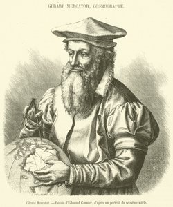 Gerard Mercator (gravering) av French School