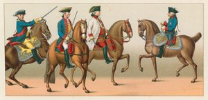 Tyskland XVIIIth Cent-kostyme av French School