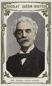 Gerome, maler (farget bilde) av French School