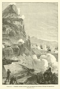 Gibraltar (gravering) av French School