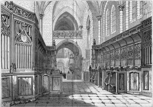 Gothic architecture av French School