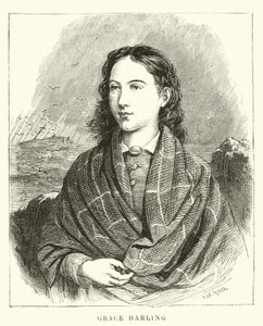 Grace Darling (gravering) av French School