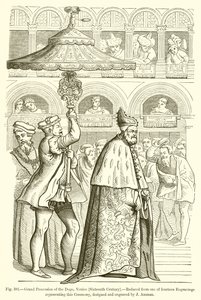 Grand Procession of the Doge, Venezia av French School