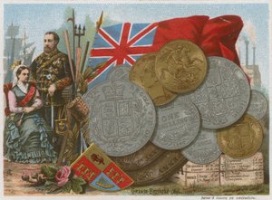 Storbritannia - valuta av French School