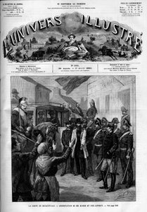 Greve generale des miners de Decazeville (Aveyron) av French School