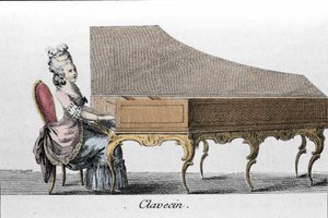 Cembalo-spiller (Cembalo, cembalo). av French School