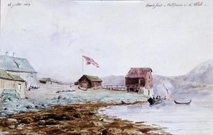 Havoysund (Havoesund) Havn i Norge av French School