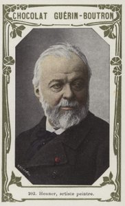 Henner, maler (farget bilde) av French School