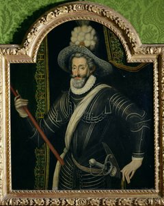 Henri IV (1553-1610) konge av Frankrike og Navarra, ca. 1595 av French School