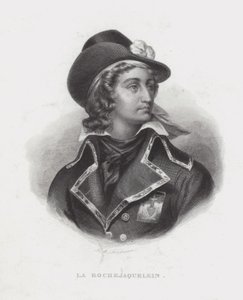 Henri de la Rochejaquelein, fransk royalistgeneral for Vendee-opprøret av French School