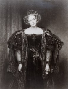 Henriette Sontag som Donna Anna i Wolfgang Amadeus Mozarts opera Don Giovanni av French School