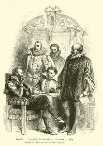 Henry IV og hans ministre av French School