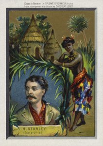 Henry Morton Stanley , walisiskfødt amerikansk oppdagelsesreisende av French School