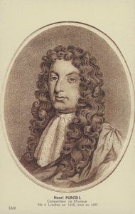 Henry Purcell (litho) av French School
