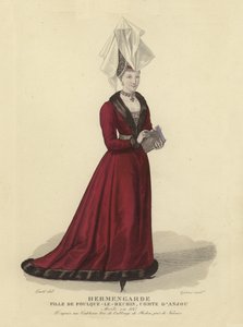 Hermengarde, datter av Fulk IV, greve av Anjou