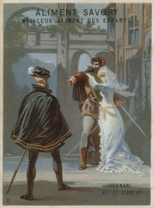 Hernani, 2. akt, scene II av French School