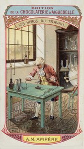 Heroes of Labor - Andre-Marie Ampere , fransk fysiker og matematiker (1775 -1836)
