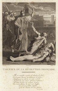 Historiske malerier fra den franske revolusjonen av French School