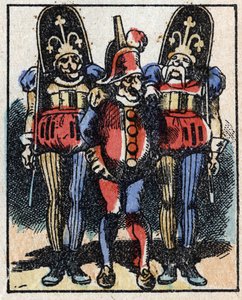 Historie om Dr. Pulcinella (Polichinelle). Tregravering av Imaging Pellerin - Epinal, sd. Sent på 1800-tallet. av French School