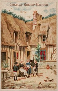 Hot hand game (chromolitho) av French School