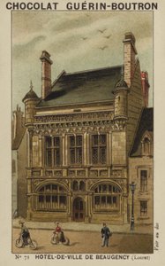 Rådhuset i Beaugency, Loiret av French School