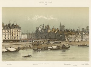 Rådhuset, 1740 av French School