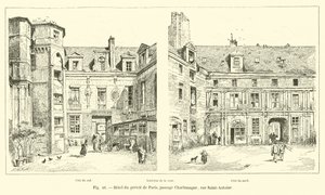 Hotel du prevot i Paris, passasje Charlemagne, rue Saint-Antoine
