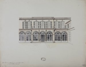 Hôtel de Maurepas, 7 Rue de la Chaise, Paris, ca. 1900-20 av French School