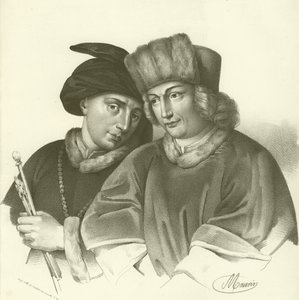 Hubert (1366-1426) og Jan van Eyck (1370-1441), flamske kunstnere av French School