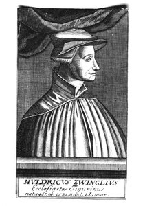 Huldrych Zwingli (1484–1531) av French School