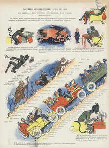 Illustrasjon for Le Rire (farge litho) av French School