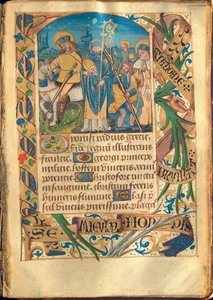 Illustrasjon fra "Timebok, bruk av Roma", ca.1480 av French School