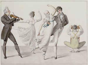 Illustrasjon fra "Le Bon Genre", ca.1810 av French School