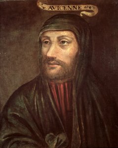 Imaginært portrett av Avicenna (Ibn Sina) (ca. 992-1037)