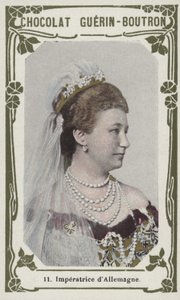 Imperatrice dAllemagne (farget bilde) av French School