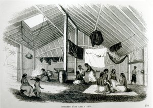 Inside a Tahitan Hut, fra 