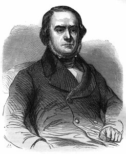 Italian National Movement: Daniele Manin (1804-1857), proclaims the Republic of Venice (1848). Engraving in “Histoire des Papes-Rois-Queen and Empereurs a travers les centuries”” by Maurice Lachatre av French School