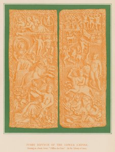 Ivory Diptych of the Lower Empire av French School