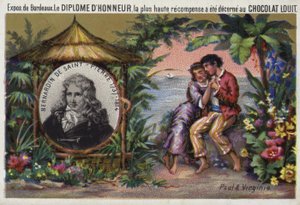 Jacques Henri Bernardin de Saint Pierre , fransk forfatter og botaniker av French School