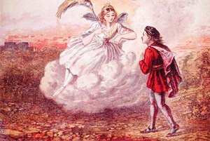 Jacques and the fairy, illustrasjon til eventyret 