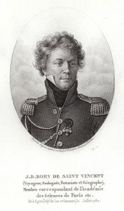 Jean-Baptiste Bory fra Saint-Vincent av French School