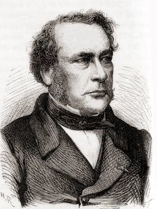 Jean-Baptiste Joseph Dieudonné Boussingault, fra The Wonders of Science, publisert ca. 1870 (gravering) av French School