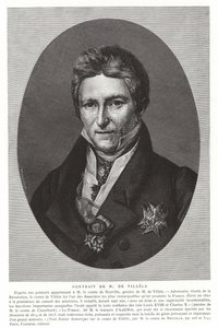 Jean-Baptiste de Villele, fransk statsmann av French School