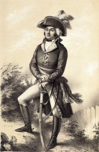 Jean Baptiste Jourdan (1762 - 1833) - i "Historical Gallery of the French Revolution" av Albert Maurin av French School