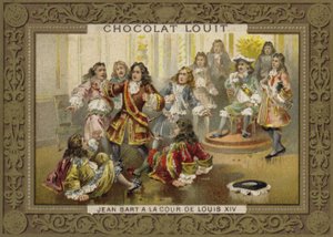 Jean Bart ved hoffet til Ludvig XIV av French School