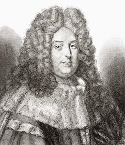 Jean Bouhier, 1673 - 1746. Fransk sorenskriver, jurisconsultus, historiker, oversetter, bibliofil og lærd. Fra Les Heures Libres utgitt 1908. av French School