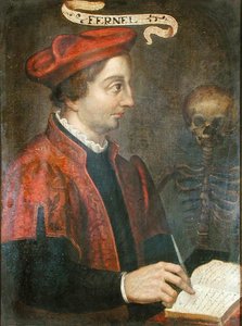 Jean Fernel (ca. 1497-1558) (olje på lerret) av French School