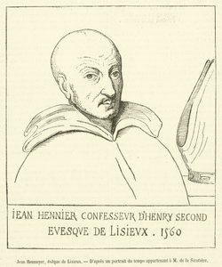 Jean Hennuyer, Bischof von Lisieux von French School