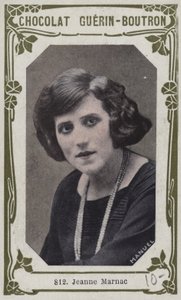 Jeanne Marnac (farget bilde) av French School