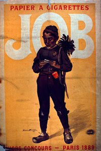 Job Sigarettpapir, 1895 av French School